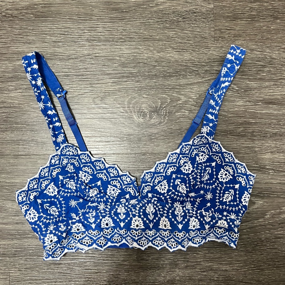 Blue Bralette